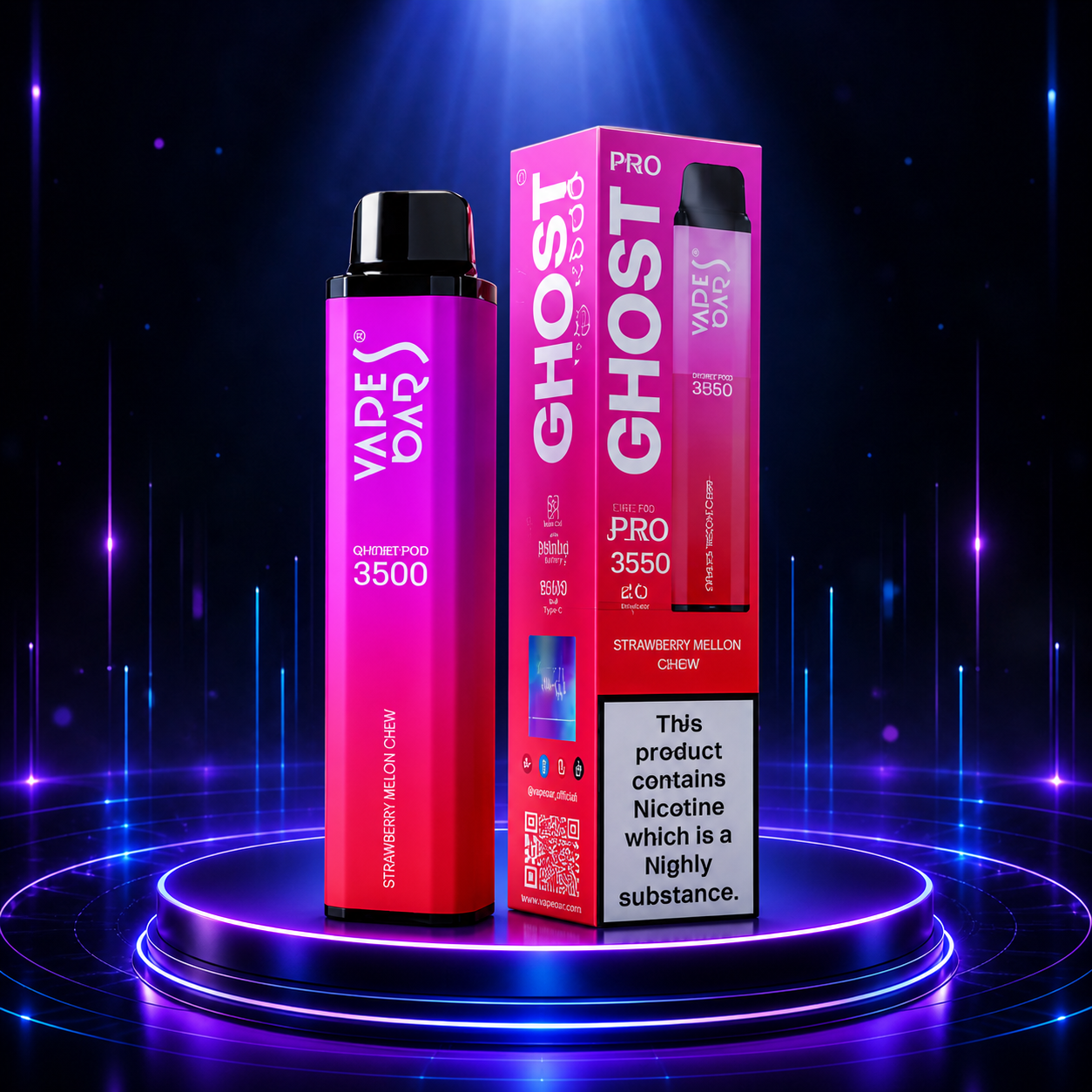 Ghost Pro 3500 Vape Descartável
